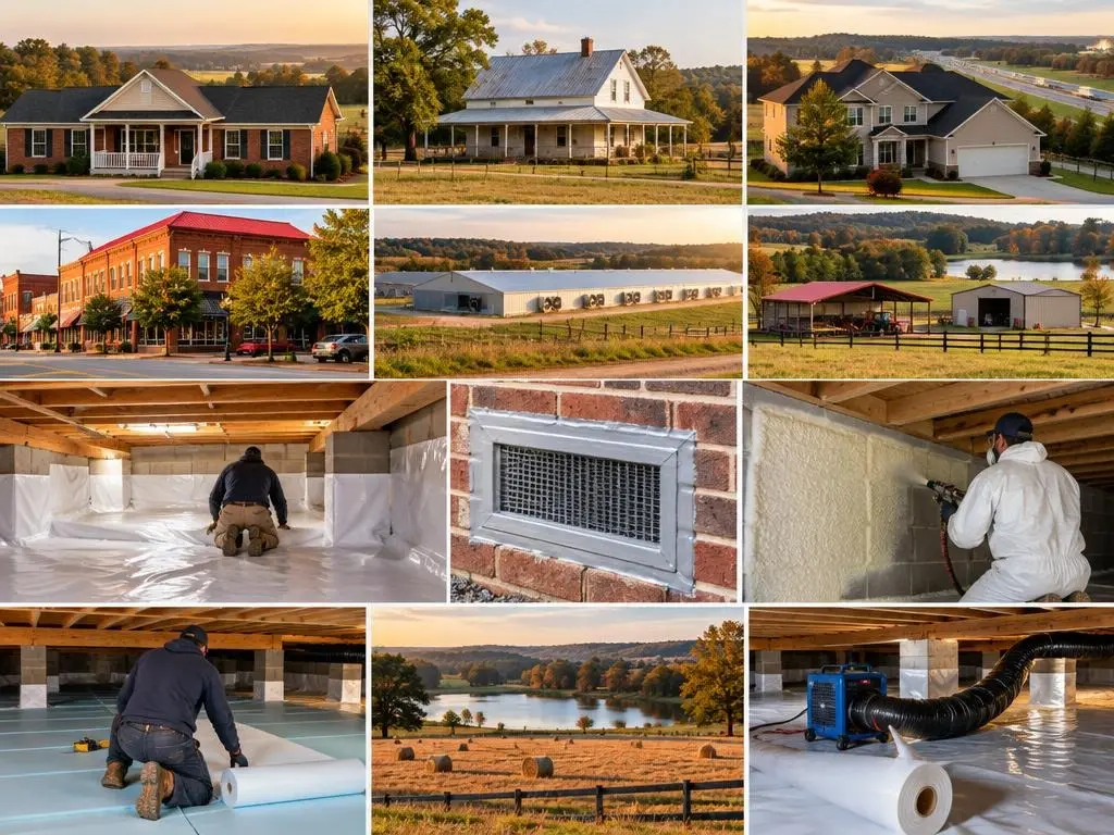 Crawl Space Encapsulation & Insulation in Cullman, AL